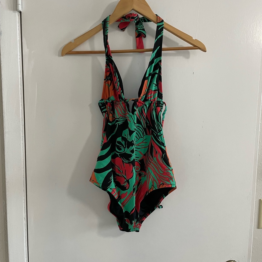 Floral One Piece Swim